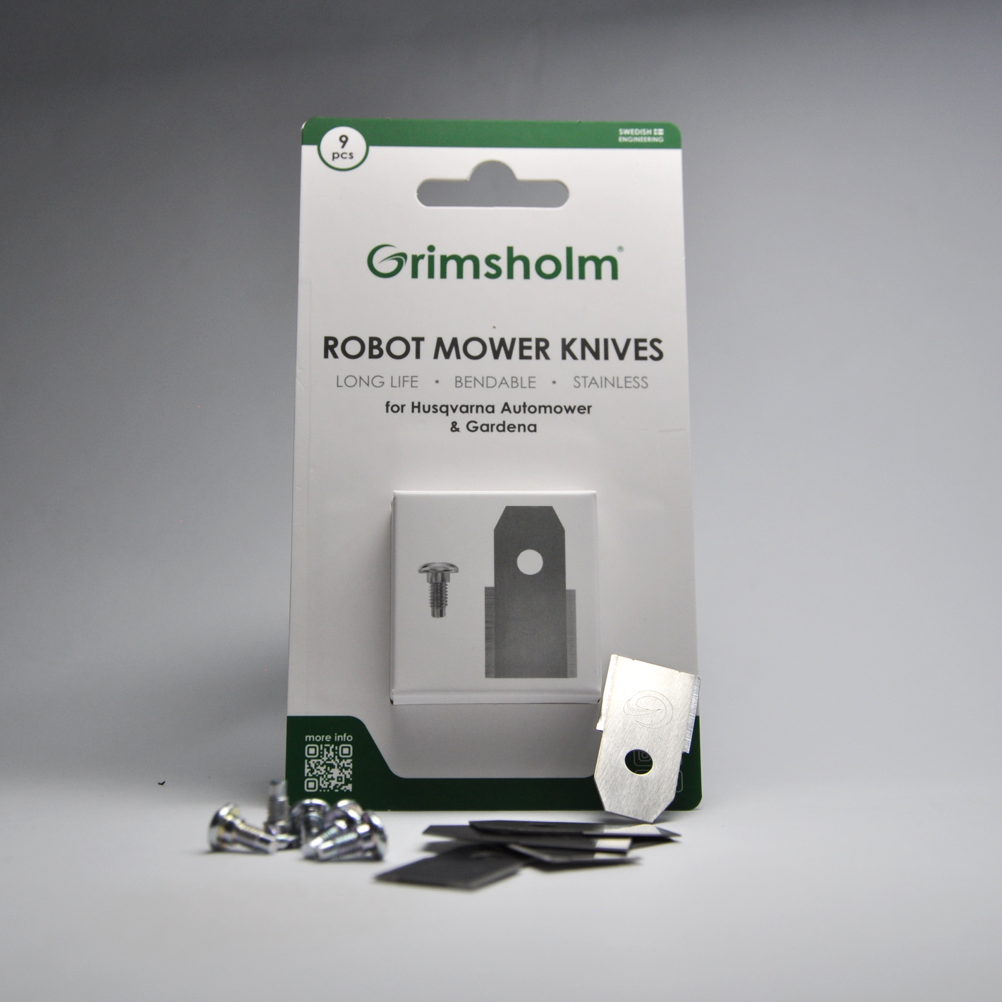 Replacement blades for Husqvarna Automower, Gardena and McCulloch robotic lawnmowers