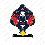 F1 Honda RB21 – Aufkleber für Mammotion Mähroboter Exact Designs
