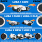 Mammotion Luba 1, 2, 2X & Mini Wheel Cover - Sport Style