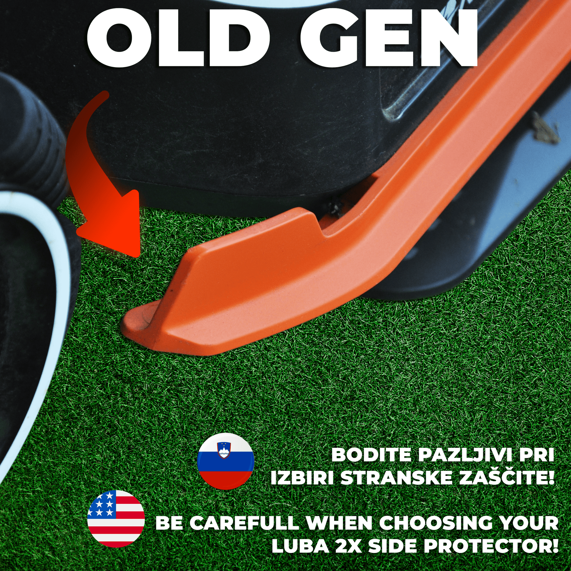 Mammotion Luba 2 AWD 3000X / 5000X / 10000X – F1 Kit - Exact Designs