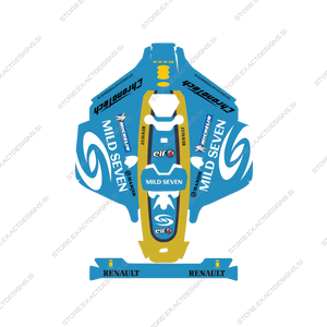 F1 Renault R26 – Nalepka za Mammotion robotske kosilnice Exact Designs